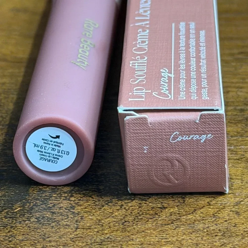 Rare Beauty Bundle: Courage Lip + Mini Hope Blush +Find Comfort Mist +Sample-NEW
